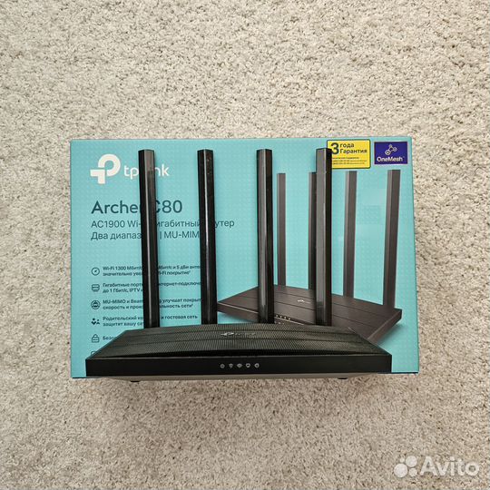 Wi-Fi роутер TP-Link Archer C80