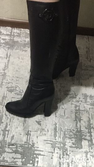 Сапоги Cover весенние натуральная кожа 38 весна