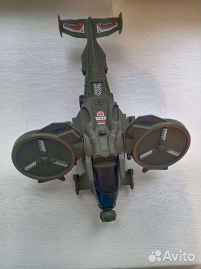 Вертолет светящийся игрушка