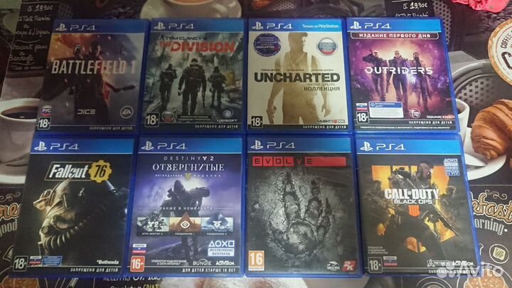 Игры для приставок ps4