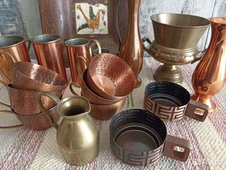 Посуда из меди и латуни
