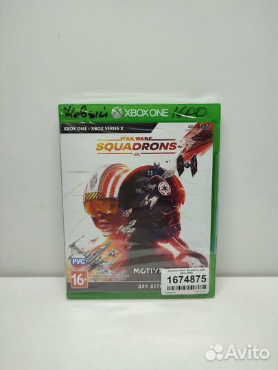 Диск Star Wars Squadrons новый для Xbox One