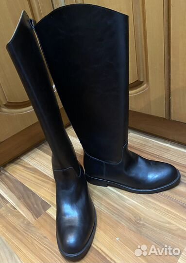 Сапоги женские жокейские размер 37