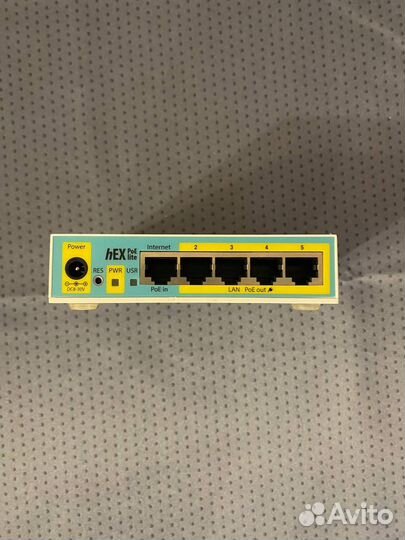 MikroTik hEX PoE lite