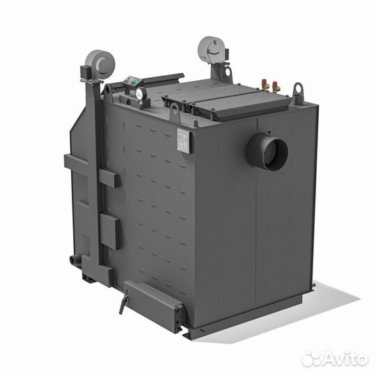 Твердотопливный котёл длительного горения