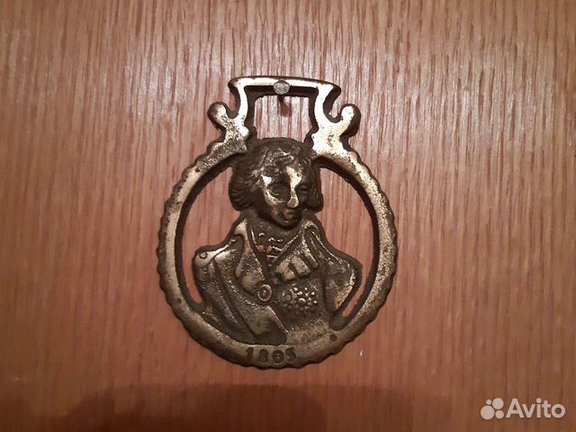 Фигура металлическая старинная 1805 г