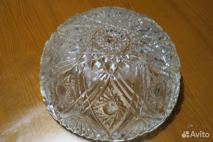 Ваза хрустальная 24 см