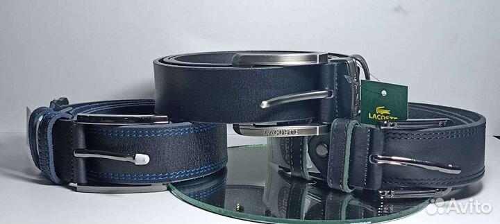 Мужской кожаный ремень