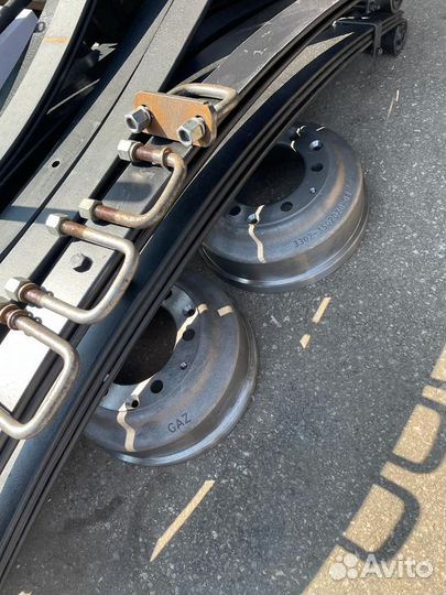 Рессоры Газ передние, задние 3-х листовые