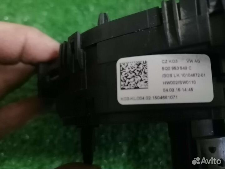 Шлейф подрулевой шкода октавия А7