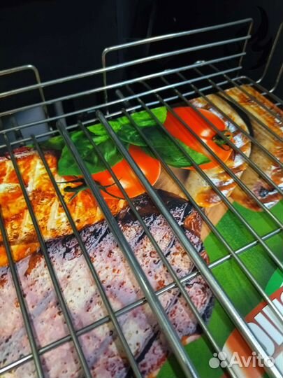 Решетка гриль барбекю из нержавейки