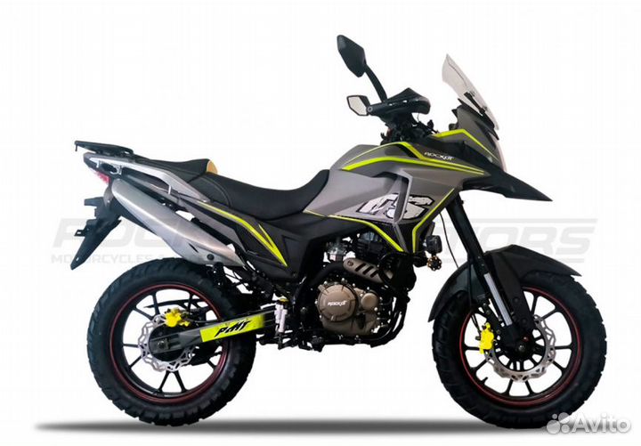 Rockot dakar 250 (171YMM, серый/зеленый, ЭПТС)