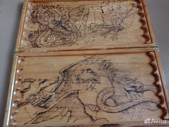 Нарды ручной работы