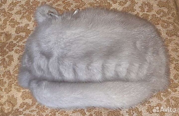 Шапка норковая женская