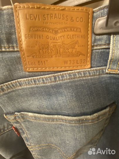 Джинсы levis 511