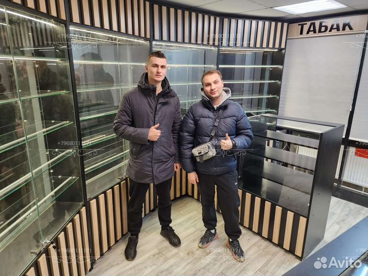 Табачные прилавки для магазина