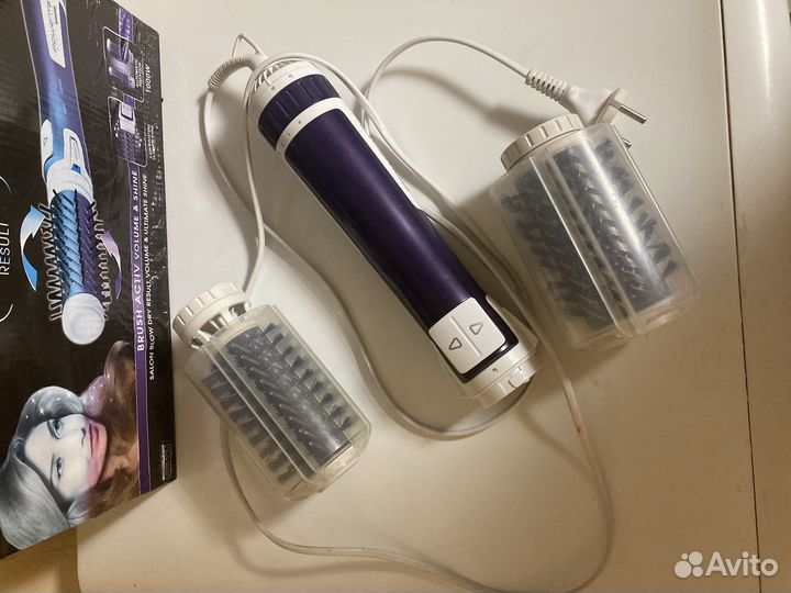 Фен щетка rowenta