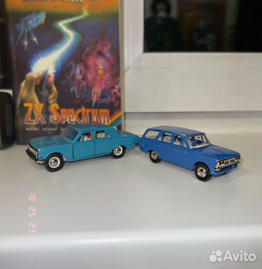 Коллекционные Москвич 427, Волга Газ 24 СССР