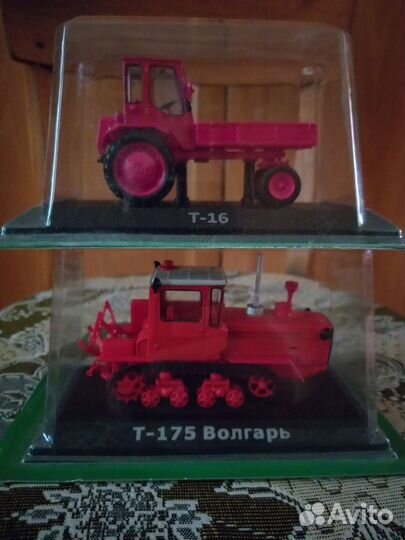 Модели из серии - Тракторы история, люди, машины