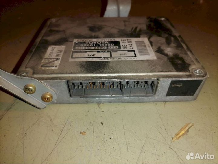 Блок управления двигателем 89661-16320 Toyota Terc