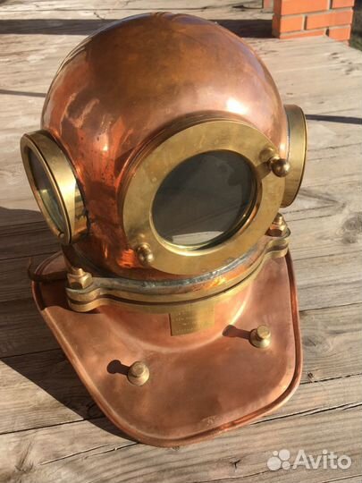 Шлем водолазный, 3-х болтовый