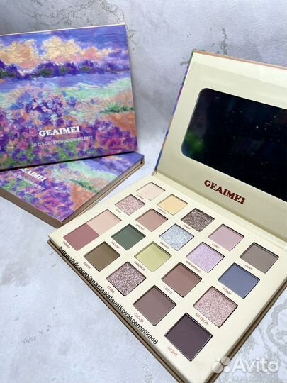 Палитра теней 20 оттенков / Тени для век