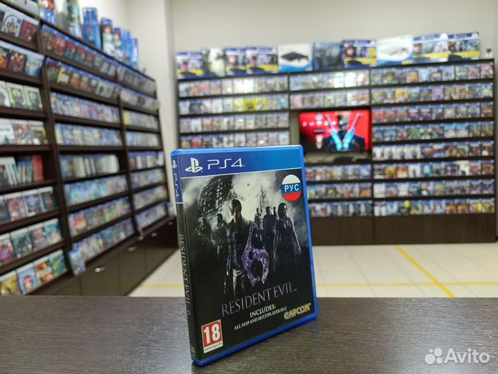 Resident Evil 6 PS4 (возможен обмен)
