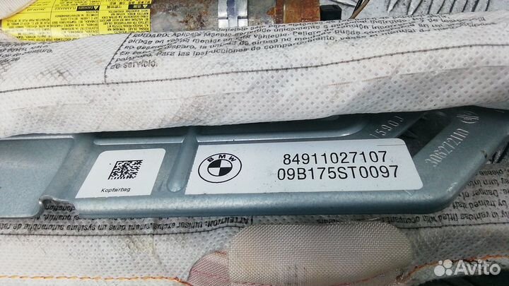 Подушка безопасности боковая (шторка) BMW 7-Series