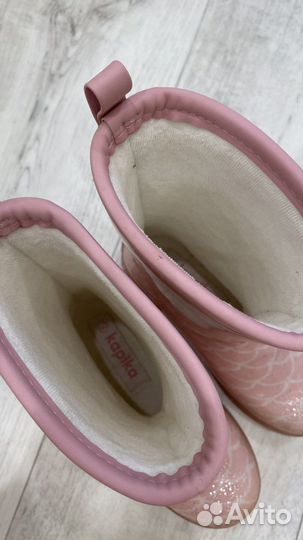 Детские резиновые сапоги