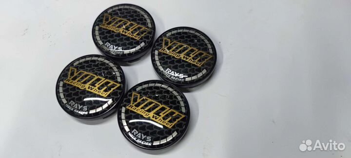 Колпачки на диски volk racing