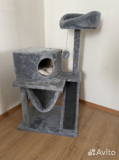 Домик для кошки с когтеточкой