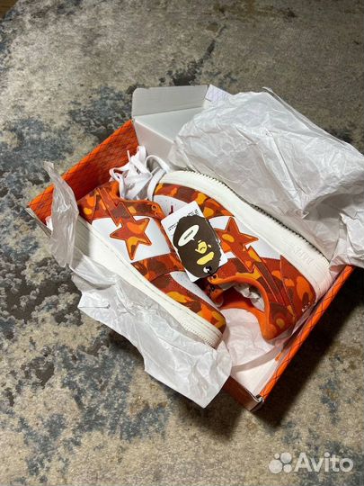 Кроссовки Bape sta & Heron Preston