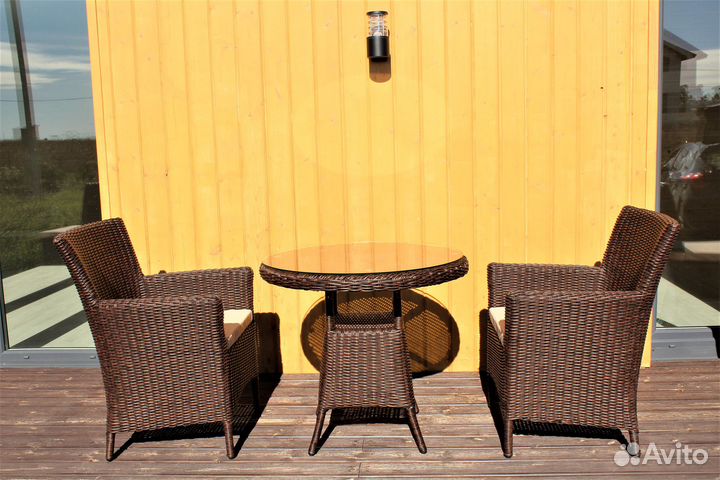 Комплект плетеной мебели