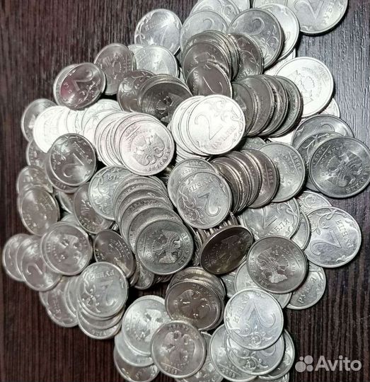 2 рубля 2009 спмд/магнитные