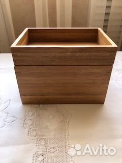 Деревянная шкатулка Драган икеа