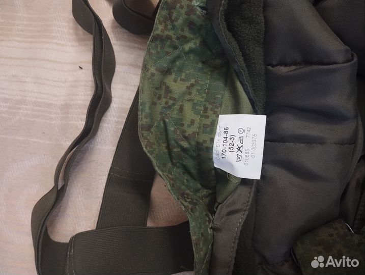 Брюки военного образца новые