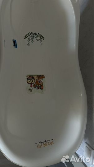 Ванночка для купания с термометром