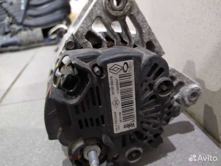 Генератор Рено флюенс Меган 3 1.6л 114л.с CVT