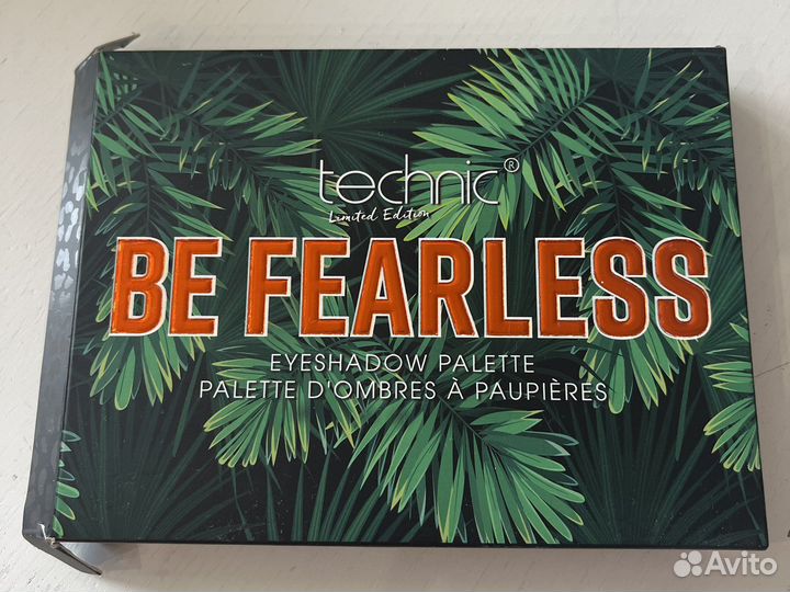 Палетка теней с айхерб новая tecnnic be fearless