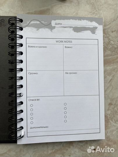 Блокноты ежедневники The Boss