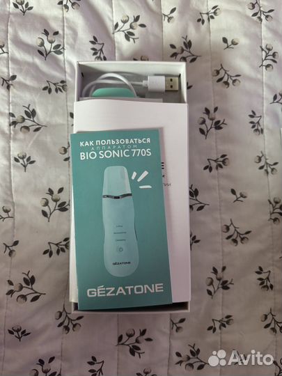 Аппарат для ультразвуковой чистки лица Gezatone