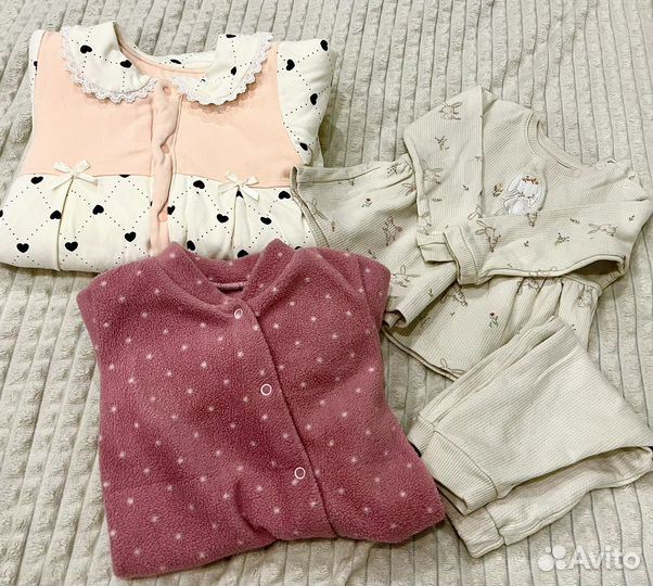 Вещи пакетом для девочки 68 - 74
