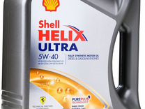 Shell helix ultra 5W40 4л. Масло моторное