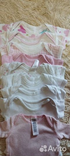 Продам боди для девочки 1-3 месяца
