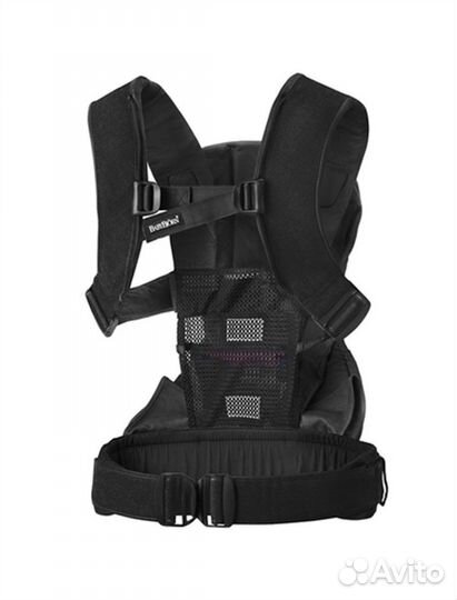 Эргорюкзак babybjorn One Cotton черный