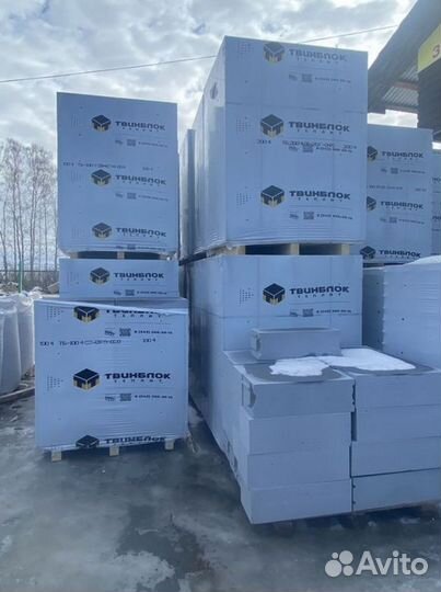 Газоблок Твинблок (Теплит) Березовский