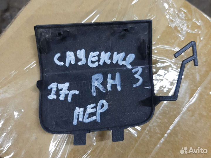 Porsche cayenne 3 заглушка бампера правая