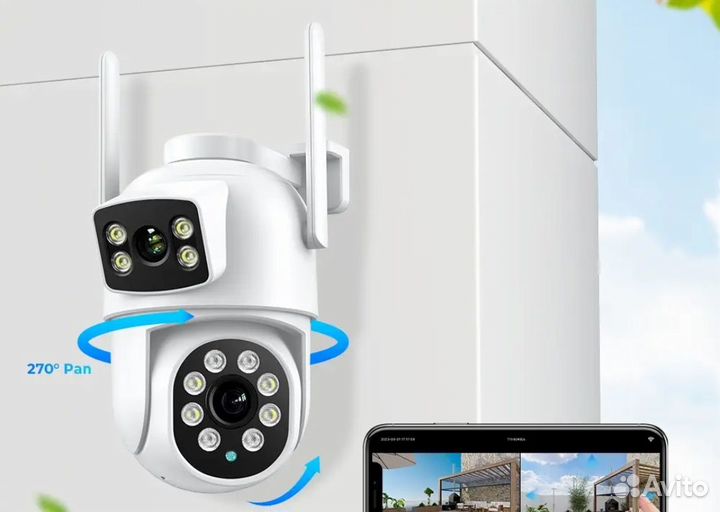 Уличная ip wifi камера Hiseeu 4Mp