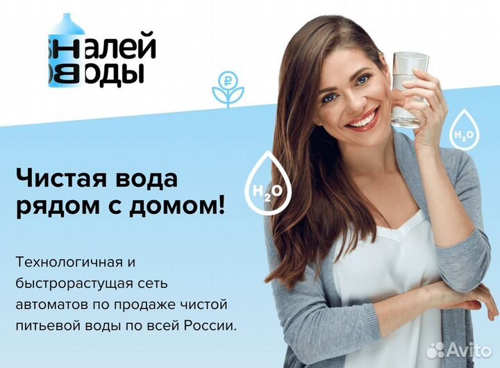 Инвестиции в сеть терминалов продажи чистой воды