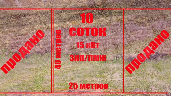 Участок 10 сот. (ИЖС)